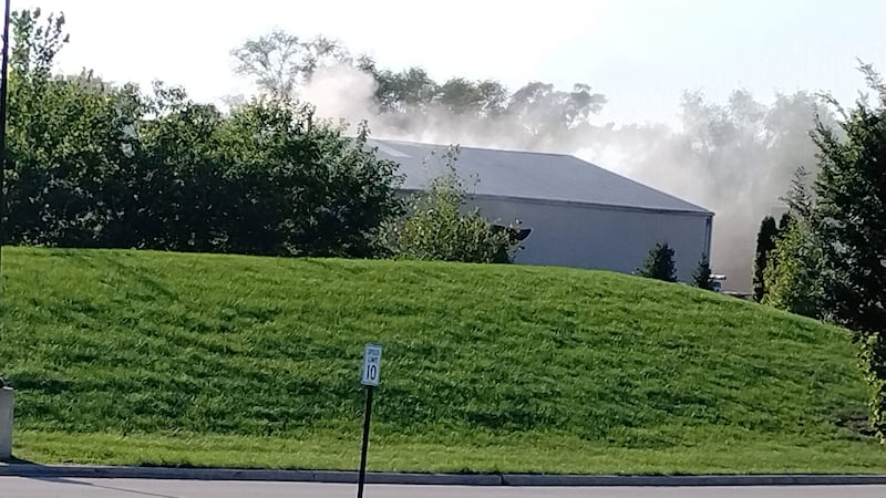 Witnesses called the blaze in around 4 p.m. Friday after they saw white smoking coming from...