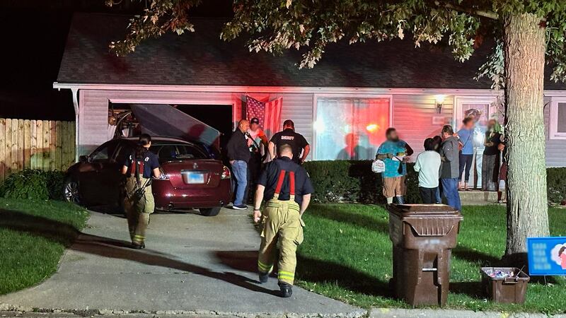 Crews arrived just after 7:30 p.m. to the house on Wisteria Road to investigate.