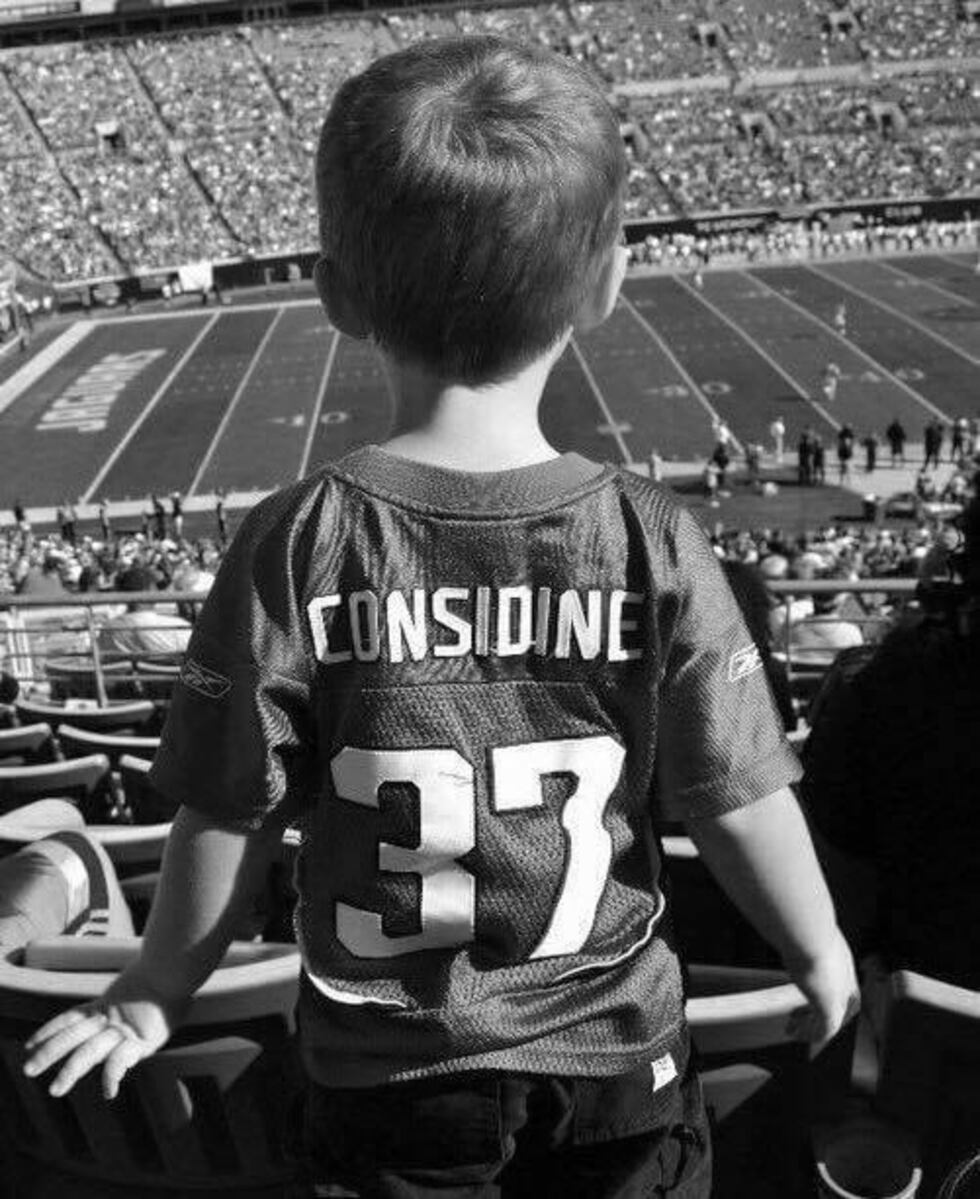 Caden Considine in Jacksonville when Sean played for the Jaguars.
