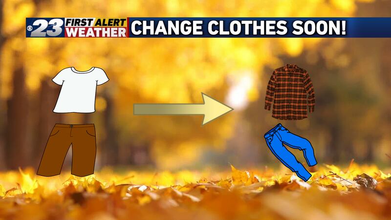 You might want to change what you're wearing this weekend