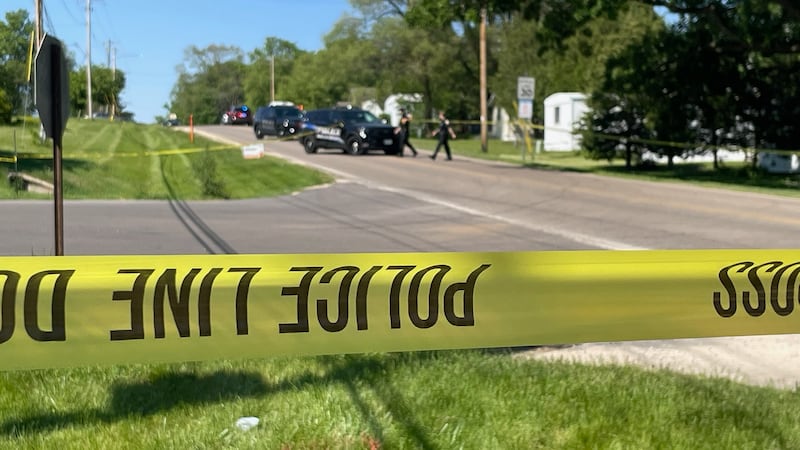 Winnebago County deputies taped off the scene Thursday to investigate after an 11-year-old...