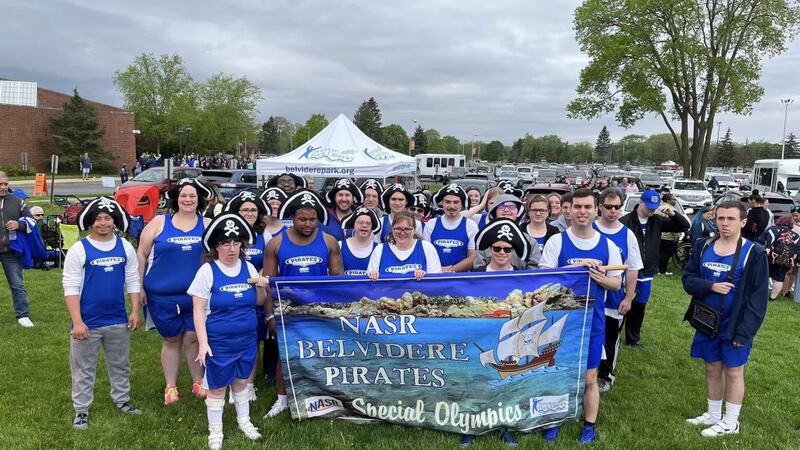 The Belvidere Pirates Special Olympics team is part of the Belvidere Park District.