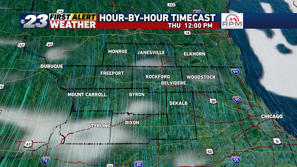 Quiet conditions are likely again on Thanksgiving.
